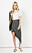 Twisted High Low Skirt Thumb 1