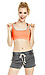 Seamless Two Tone Sports Bra Thumb 1