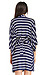 Stripe Kimono Sleeve Dress Thumb 2