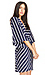 Stripe Kimono Sleeve Dress Thumb 3