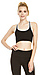 Strappy Back Two Tone Sports Bra Thumb 1