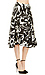 Lucy Paris Floral Pleated Midi Skirt Thumb 4