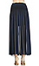 Sheer Pleated Top Maxi Skirt Thumb 3