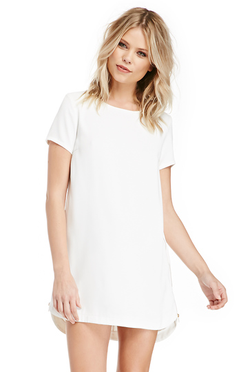 DAILYLOOK Zippered Woven Shift Dress Slide 1