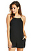 Sleek Low Back Romper Thumb 3