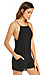 Sleek Low Back Romper Thumb 1