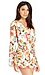 Floral Wrap Romper Thumb 1