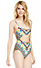 Mara Hoffman Cutout Maillot One Piece Thumb 3