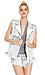 MINKPINK White Trash Superstar Vest Thumb 1