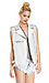 MINKPINK White Trash Superstar Vest Thumb 3