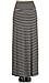 Striped Jersey Maxi Skirt Thumb 3