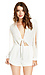 Plunging Tie Bodice Romper Thumb 3