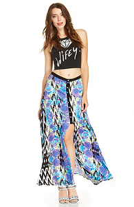 MINKPINK Garden Breeze Maxi Skirt Slide 1
