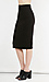 BLQ BASIQ Jersey Knit Pencil Skirt Thumb 3
