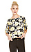 Boxy Floral Print Top Thumb 1