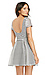 Pleated Striped Dress Thumb 2
