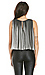 J.O.A. Sleeveless Pleated Crop Top Thumb 2