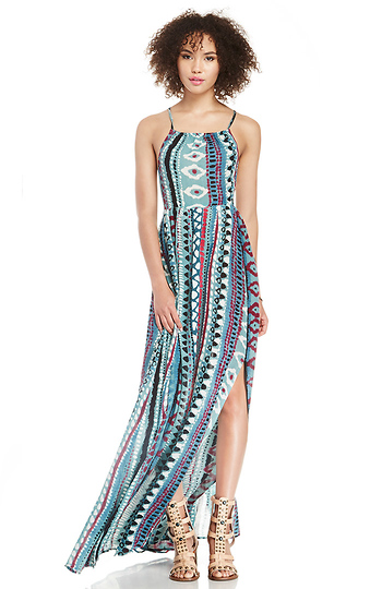 Somedays Lovin Liar Liar Printed Maxi Dress Slide 1
