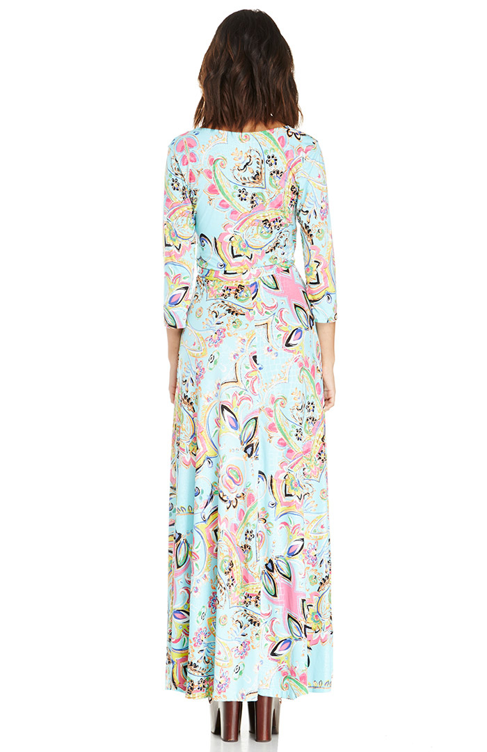 floral print maxi