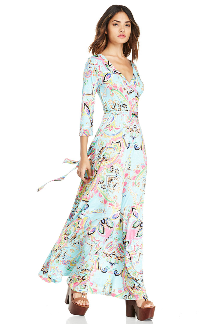 floral print maxi