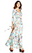 Floral Print Maxi Dress Thumb 1
