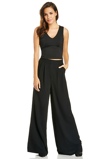 Classic Wide Leg Pants Slide 1