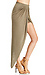 Draped Knit High Low Skirt Thumb 5