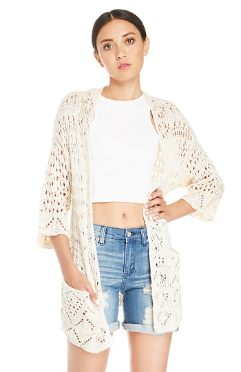 Classic Crochet Cardigan Slide 1