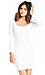 BLQ BASIQ Long Sleeve Open Back Mini Dress Thumb 2