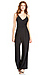 Glamorous Tie Waist Silk Blend Jumpsuit Thumb 3