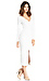Long Sleeve Bodycon Midi Dress Thumb 4