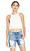 Distressed Bermuda Jean Shorts Thumb 1