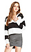 MINKPINK Never Enough Stripe Knit Top Thumb 2