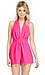 DAILYLOOK Vibrant Halter Top Romper Thumb 1