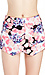 DAILYLOOK Floral Print Origami Skort Thumb 4