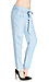 Belted Bow Chambray Tencel Pants Thumb 4