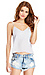 Miley V-Neck Woven Cami Thumb 1