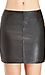 BB Dakota Eloy Leather Skirt Thumb 4