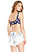 MINKPINK Hippie Daisy Bikini Top Thumb 2