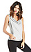 SOLOW Sleeveless Draped Hoodie Thumb 3