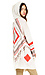 Lucca Couture Aztec Print Hoodie Zip Sweater Thumb 2