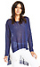 Lucca Couture Hi-Low Lightweight Long Sleeve Top Thumb 1