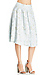 J.O.A. Printed Midi Skirt Thumb 4