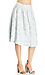 J.O.A. Printed Midi Skirt Thumb 4