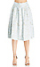 J.O.A. Printed Midi Skirt Thumb 2