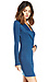 DAILYLOOK Wrap Bodice Bodycon Dress Thumb 3