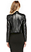 Bless'ed Are The Meek Angel Leather Jacket Thumb 2