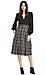 J.O.A. Plaid Midi Skirt Thumb 1