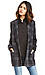 J.O.A. Classic Plaid Collar Coat Thumb 1