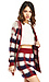 J.O.A. Classic Plaid Cardigan Thumb 4